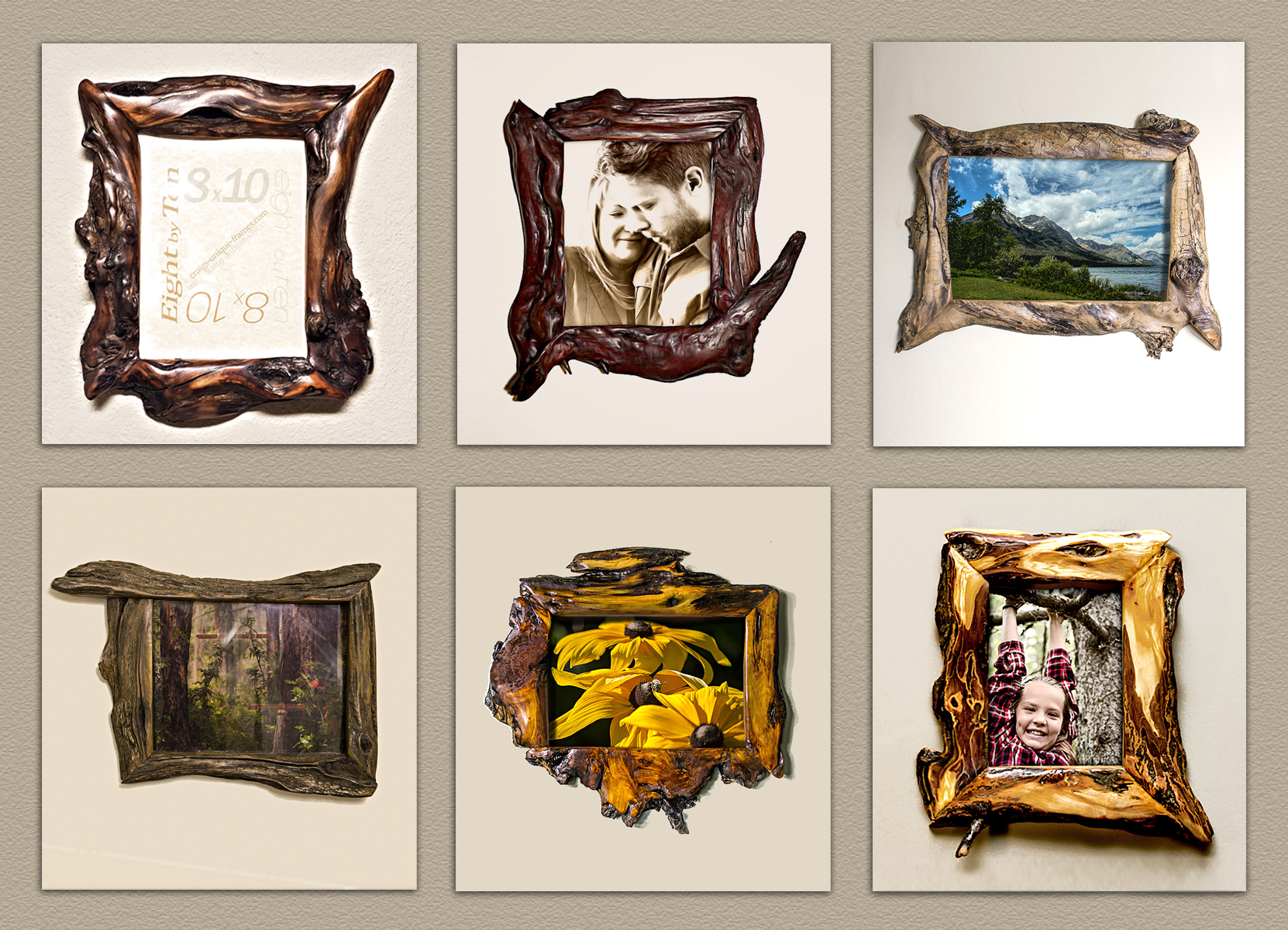 Gallery of Craig's Unique Frames past