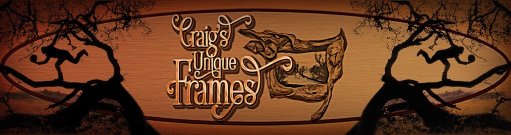 Unique Picture Frames Live Edge - Natural Edge Frames Canada Driftwood Frame