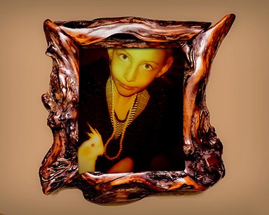 unique picture frames - unusual wood picture frame 8x10 custom-crafted wood frames